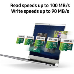 SAMSUNG (MB-ME128GA/AM) 128GB 100MB/s (U3) MicroSDXC