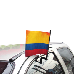 Bandera Colombia con Asta