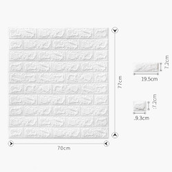 Panel Adhesivo 3D para Pared