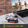 Luz Recargable  Para Bicicleta No5