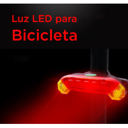 Luz Recargable  Para Bicicleta No2