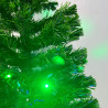 Arbol Navidad Luces Led y Fibra Óptica 150cm BX-5