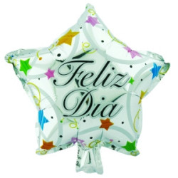 Globo M10" Estrella Feliz Día 2