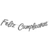 Festón Feliz Cumpleaños Cursivo