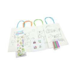 Bolsa para colorear niño